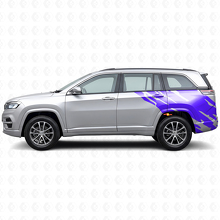 Modderspat Grafische Achterzij Vinylsticker voor Jeep Commander Meridian 2021+_2
