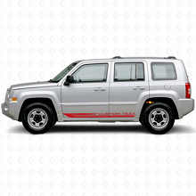 Gaasthema Bochtige Zijdelingse Strepen Vinyl Sticker voor Jeep Patriot 2007-2017_3