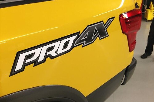 paar 2016 Nissan Titan pro 4x vinyl sticker sticker supdec