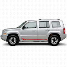 Honingraat Strepen Zijvinyl Sticker voor Jeep Patriot 2007-2017_3