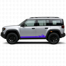 Mountains Dunne Strepen Zijvinylsticker voor Jeep Recon 2026+_2
