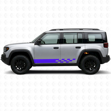 Ruitenpatroon Strepen Zijvinyl Sticker voor Jeep Recon 2026+_2