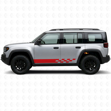 Ruitenpatroon Strepen Zijvinyl Sticker voor Jeep Recon 2026+_3