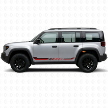 Zwarte Vlag Zijstrips Vinyl Sticker voor Jeep Recon 2026+_3