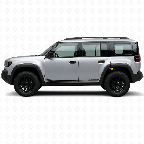 Racingstijl zijstrepen vinylsticker voor Jeep Recon 2026+
