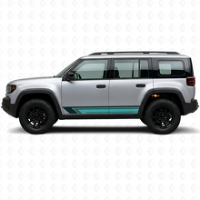 Vintage rechte strepen zij vinylsticker voor Jeep Recon 2026+_2