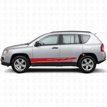 Versierde zijstrepen vinylsticker voor Jeep Compass 2007-2016_3