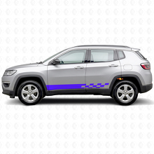 Ruitstreep Zijvinylsticker voor Jeep Compass 2016+_2