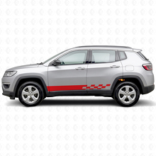 Ruitstreep Zijvinylsticker voor Jeep Compass 2016+_3
