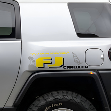 FJ Crawler zij vinyl sticker set voor Toyota FJ Cruiser_3