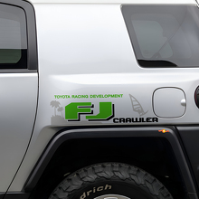 FJ Crawler zij vinyl sticker set voor Toyota FJ Cruiser_4