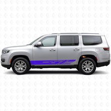 Gedecoreerde zijkanten vinylsticker voor Jeep Wagoneer 2022+_2
