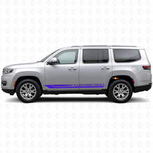 Geruite Gebogen Zijstripes Vinyl Sticker voor Jeep Wagoneer 2022+_2