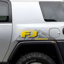 TRD-stijl FJ Crawler Berg Zijde Vinyl Decal Paar voor Toyota FJ Cruiser_4