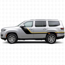 Dubbele Strepen Zijvinylsticker voor Jeep Wagoneer 2022+_2