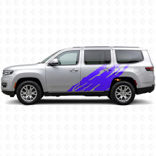 Modder Spat Grafiek Zijkant Vinyl Decal voor Jeep Wagoneer 2022+_2