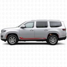 Honingraatstrepen Zijvinylsticker voor Jeep Wagoneer 2022+_3