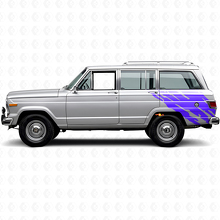 Modderspatten Grafische Achterzijde Vinyl Decal voor Jeep Wagoneer 1963-1991_2