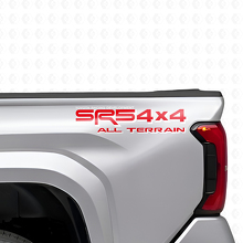 SR5 4x4 All Terrain TRD-stijl vinyl zijstickers voor Toyota trucks_4