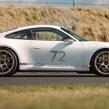 72 Racing Style Zijkant Vinyl Sticker 2 voor Porsche 911 GT3_2