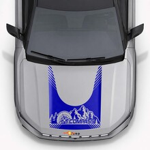 Compass Mountains Style Motorkap Vinyl Decal voor Jeep Compass 2026_3