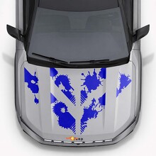 Mud Splash Stijl Motorkap Vinyl Decal voor Jeep Compass 2026_2