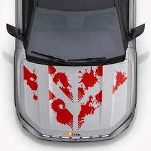 Mud Splash Stijl Motorkap Vinyl Decal voor Jeep Compass 2026_3