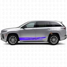 Geverfde Zijstrepen Vinyl Decal voor Jeep Wagoneer S 2024+_2
