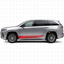 Geverfde Zijstrepen Vinyl Decal voor Jeep Wagoneer S 2024+_3