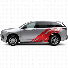 Mud Splash Graphic Zijkant Vinyl Sticker voor Jeep Wagoneer S 2024+_3