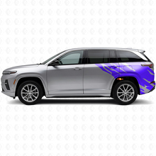 Modderspatgrafiek Achterzijde Vinylsticker voor Jeep Wagoneer S 2024+_2