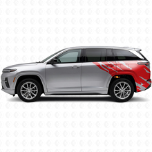 Modderspatgrafiek Achterzijde Vinylsticker voor Jeep Wagoneer S 2024+_3