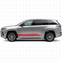 Gebogen Strepen Zij Vinyl Decal Kit voor Jeep Wagoneer S 2024+_3