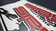 TOYOTA SR5 4X4 ALL TERRAIN Mountain TRD SPORT RALLY 5 SPEED kant vinyl sticker sticker 2