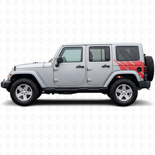 Modderspatprint Achterzijde Vinyl Sticker voor Jeep Wrangler JK 2007-2018_3