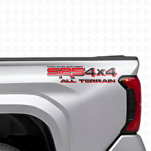 SR5 4x4 All Terrain Vinyl Decal Set voor de zijkant van de laadbak van Toyota trucks_4