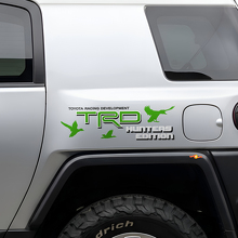 TRD Hunters Edition Zij Vinyl Stickers voor Toyota FJ Cruiser_3