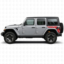 Modderspat grafische achterzijvinylsticker voor Jeep Wrangler JL 2018+_3