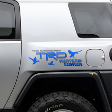 TRD Hunters Edition zij vinyl decalset voor Toyota FJ Cruiser_2