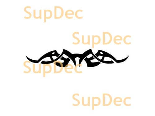 Tribal Spider Design Vinyl Sticker Voor Auto's