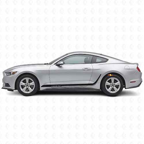 Op Maat Gemaakte Decoratieve Strepen Zij Vinyl Sticker voor Musclecar Mustang