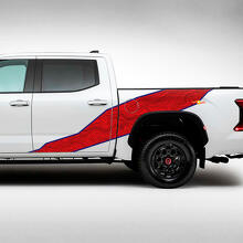 Topografische Kaart Volledige Kit Vinyl Decal voor Toyota Tundra Hybrid 2023_5