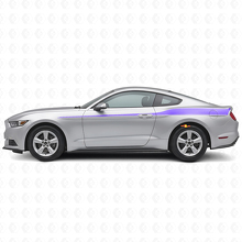 Geverfde Zijstrips Vinyl Decal voor Musclecar Mustang 2015-20_2