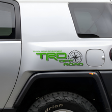 TRD Off Road Kompas Zij Vinyl Stickers voor Toyota FJ Cruiser_3