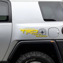 TRD Off Road Kompas Zij Vinyl Stickers voor Toyota FJ Cruiser_4
