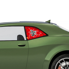 Boze Hornet Zijruit Vinyl Stickers Voor Dodge Challenger_3