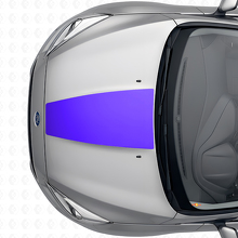 Centrale motorkapstrip vinyl decal voor Musclecar Focus 2014-2018_2