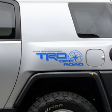 TRD Off Road Kompas Zijvinylsticker voor Toyota FJ Cruiser_2