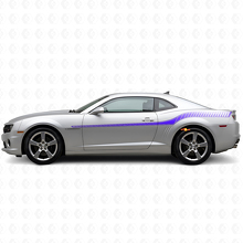 Racingstijl zijstrepen vinyl decal kit voor Chevrolet Camaro 2010-2013_2