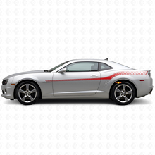 Racingstijl zijstrepen vinyl decal kit voor Chevrolet Camaro 2010-2013_4